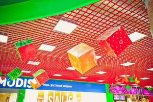 Подвесные кубы или др. элементы